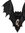Bat Halskette schwarz